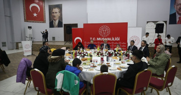 Muş'ta Koruyucu Ailelerle İftar Programı