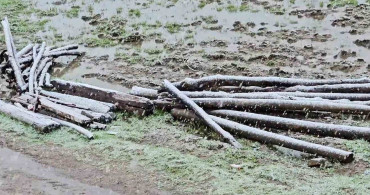 Muş’ta Nisan Karı Ulaşıma Engel Oluyor