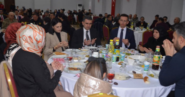 Muş'ta Şehit Yakınları ve Gaziler İçin İftar Programı