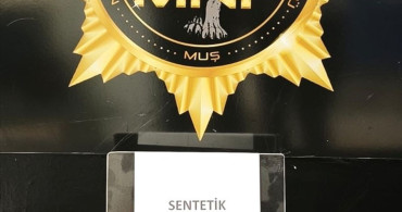 Muş'ta Uyuşturucu Tacirine Operasyon