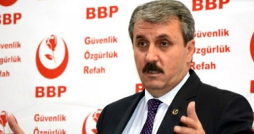 Mustafa Destici Erken Seçim Açıklaması