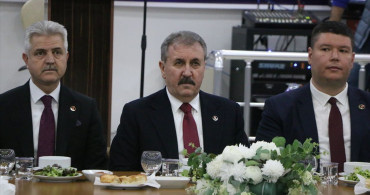 Mustafa Destici Eskişehir İftarında İsrail'i Eleştirdi