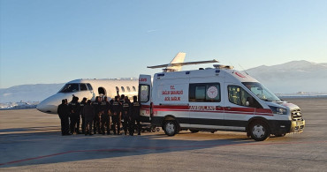 Muş'tan Ankara'ya Ambulans Uçakla Sevk