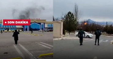 Nahçıvan Havalimanı’na kamikaze drone düştü: İran’a ait olduğu iddia edildi