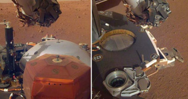 NASA'nın Aracı Kızıl Gezegen'den Ses Kaydı Elde Etti 