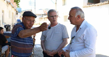 Nazilli belediye başkanı Tetik, vatandaşların taleplerini dinledi