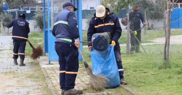 Nazilli Belediyesi Esenköy'de Temizlik Çalışmalarına Başladı