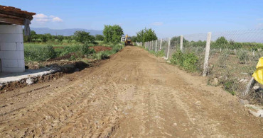 Nazilli Belediyesi Mescitli Mahallesi'nde Yeni Yol Açtı