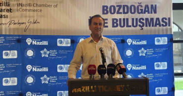 Nazilli Ticaret Odası'ndan Bozdoğan üyeleriyle buluşma toplantısı