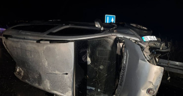 Nazilli'de Hafif Ticari Araç Devrildi: 3 Yaralı