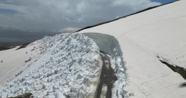 Nemrut Kalderası’nda Kar Seferberliği Bitti