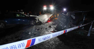 Nevşehir'de hatalı sollama kazasında 1 ölü, 5 yaralı