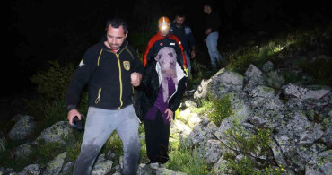 Nevşehir'de Mahsur Kalan Kadın Kurtarıldı