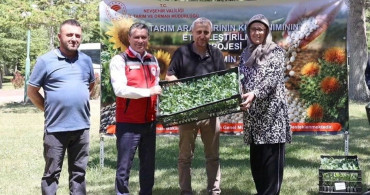 Nevşehir'de üreticilere yüzde 75 hibeli karnabahar ve brokoli fidesi dağıtıldı