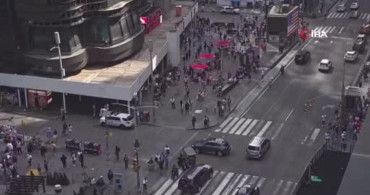 New York’taki Times Meydanı’nda silah sesleri paniğe yol açtı