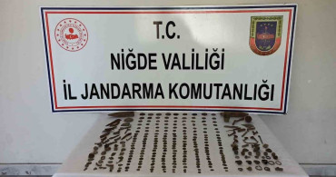 Niğde Bor'da Tarihi Eser Operasyonu: 290 Eser Ele Geçirildi