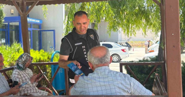 Niğde polisinden uyuşturucuya karşı bilinçlendirme seferberliği