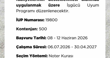 Niğde'de 500 Kişilik İstihdam Fırsatı