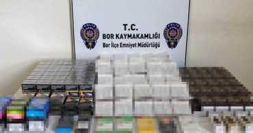 Niğde'de Kaçak Tütün Operasyonu