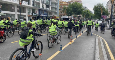 Niğde'de sağlıklı yaşam için bisiklet turu düzenlendi