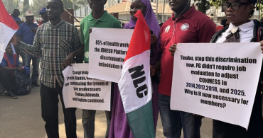 Nijerya İşçi Sendikaları Güvenlik Sorunlarını Protesto Etti