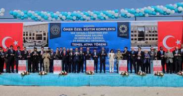Nusaybin'de Yeni Eğitim Kompleksi Temel Atma Töreni