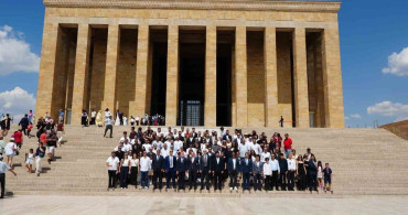 Ödeme kaydediciler TÖFSAD ile Atatürk'ün huzurunda etkinlik gerçekleştirdi