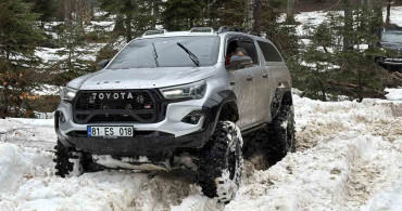 Off-Road Tutkunları Kış Keyfini Çıkarıyor