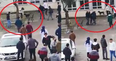 Okul Bahçesine Giren Pitbull Öğrencilere Korku Dolu Anlar Yaşattı