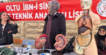 Oltu'da Gençlerden Sağlık Taraması