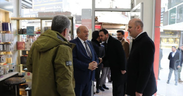 Ömer İleri Elazığ'da Ziyaretlerde Bulundu