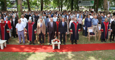Ondokuz Mayıs Üniversitesi'nde mezuniyet sevinci