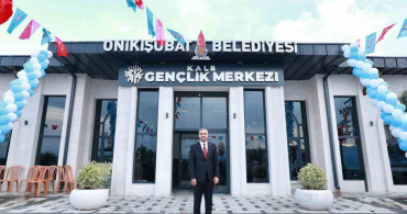 Onikişubat Belediyesi'nin Kale Gençlik Merkezi hizmete açıldı