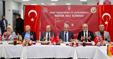 Ordu ve Gümüşhane'de Şehit Aileleri ile Gazilere İftar