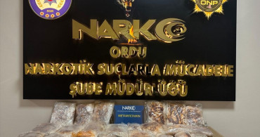 Ordu'da 25 Kilogram Uyuşturucu Ele Geçirildi