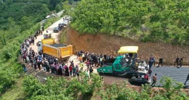 Ordu'da 3 İlçeyi Kapsayan Sıcak Asfalt Çalışması Başladı