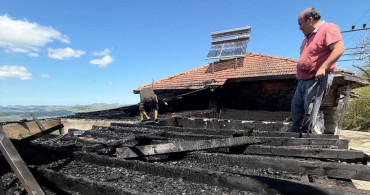 Ordu'da 3 Katlı Binada Yangın Yangın Kontrol Altına Alındı