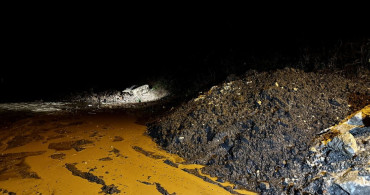 Ordu'da Sağanak nedeniyle Heyelan Olayları