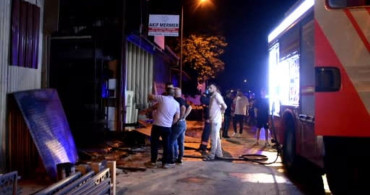 Ordu’da Sanayi Sitesinde Yangın Çıktı