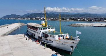 Ordu’da Şehit Necati Gürkaya gemisi ilk seferini yaptı