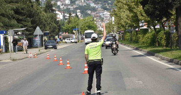 Ordu'da son bir haftada 20 bine yakın araç ve sürücüsü denetlendi