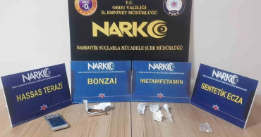 Ordu'da Uyuşturucu Operasyonunda 3 Tutuklama