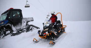 Ordu'daki JAK Timi, Çambaşı Kayak Merkezi'nde Hayat Kurtarıyor