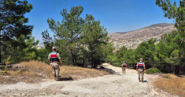 Orman yangınlarına karşı jandarmadan denetim