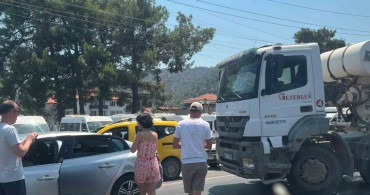Ortaca'da zincirleme trafik kazası gerçekleşti