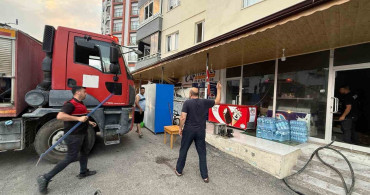 Osmaniye’de iş yerinde yangın çıktı