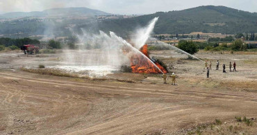 Osmaniye’de muhtemel orman yangınlarına karşı tatbikat gerçekleşti