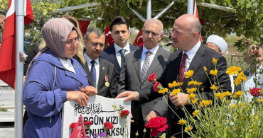 Osmaniye’de Şehit Mezarlarına Saygı Ziyareti