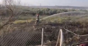 Osmaniye'de tankerin lastiklerinden çıkan yangın zeytin bahçesine sıçradı