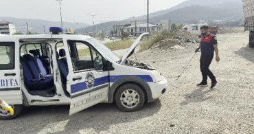 Osmaniye'de yılan, üç araçta dolaştıktan sonra yakalandı